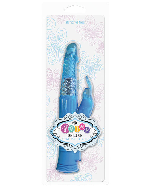 4Play Deluxe Slim Rabbit Vibe - Blue