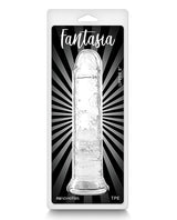 Fantasia Upper 8" Dildo - Clear