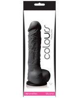 Colours Pleasures 5" Dildo w/Suction Cup - Black