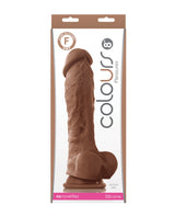 Colours Pleasures 8" Dildo - Brown