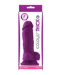 Colours Pleasures Thick 5" Dildo - Purple