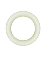 Firefly Halo Medium Silicone Cock Ring Glow In The Dark - Clear