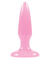 Firefly Pleasure Plug Butt Plug Glow In The Dark - Pink