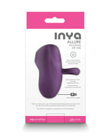 Inya Allure Pulsating Air Vibe Rechargeable Silicone Clitoral Stimulator - Purple