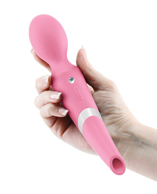 Sugar Pop Aurora Rechargeable Silicone Wand - Pink