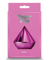 Sugar Pop Jewel Rechargeable Silicone Clitoral Stimulator - Pink