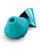Sugar Pop Jewel Rechargeable Silicone Clitoral Stimulator - Teal