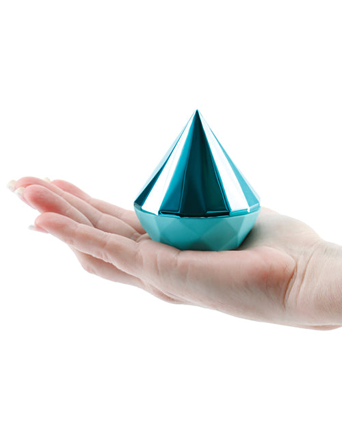Sugar Pop Jewel Rechargeable Silicone Clitoral Stimulator - Teal