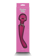 Sugar Pop Bliss Rechargeable Silicone Wand Massager - Pink