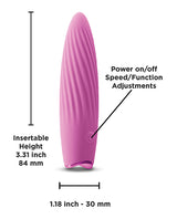 Revel Kismet Rechargeable Silicone Vibrator - Pink