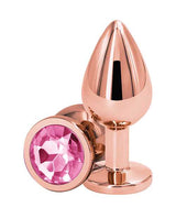 Rear Assets Anal Plug - Medium - Rose Gold/Pink