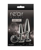 Rear Assets Tapered Trainer Kit Gunmetal - Black