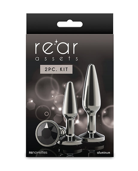 Rear Assets Tapered Trainer Kit Gunmetal - Black
