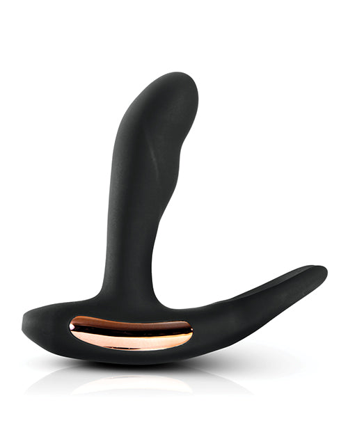 Renegade Sphinx Rechargeable Silicone Warming Prostate Massager with Remote Control - Black