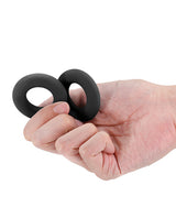 Renegade Erectus Silicone Cock Ring - Black