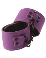 Lust Bondage Wrist Cuff - Purple