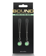 Bound G1 Nipple Clamps - Gunmetal