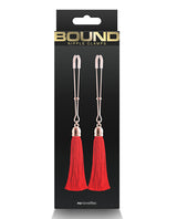 Bound T1 Nipple Clamps - Red