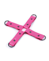 Electra Play Things PU Leather Hog Tie - Pink