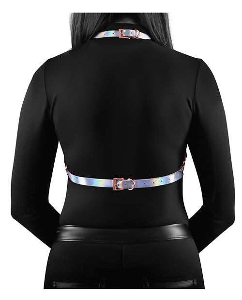 Cosmo Harness Crave Chest Harness - Small/Medium - Rainbow