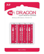 Dragon Alkaline Batteries - AA Pack of 4