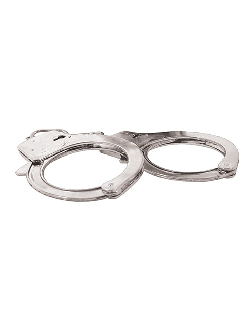 Dominant Submissive Collection Metal Handcuffs - Silver