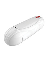 Vibrating Cocksucker Rechargeable Masturbator - White