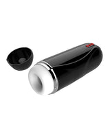 Vibrating Cocksucker Rechargeable Masturbator - Black