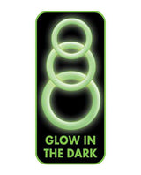 Enhancer Glow Rings Silicone Cockring - Green