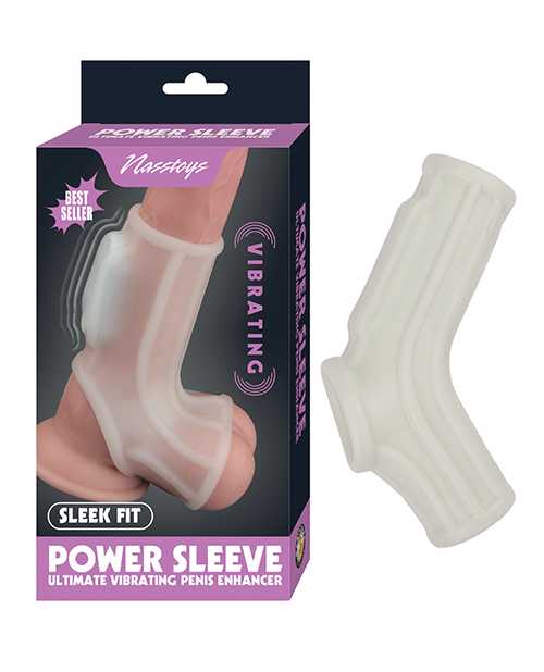 Vibrating Power Sleeve Sleek Fit - White