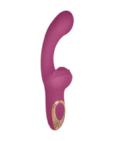 Blaze Heat-Up Thumper Massager - Eggplant