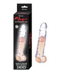 Magic 6.5" Penis Extender & Ball Strap - Clear