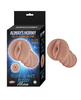 Always Horny Tight and Wet Pussy Stroker Alicia - Brown
