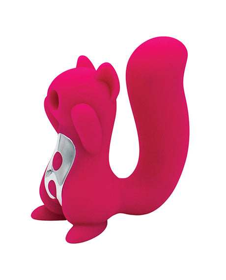 Natalie's Toy Box Screaming Squirrel Pulsing and Vibrating - Red