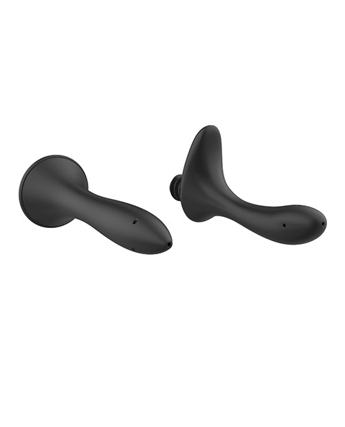 Nexus Anal Douche Set with Silicone Tips - Black