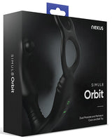 ["Nexus Simul8 Orbit Thumping Anal Cock & Ball - Black"]