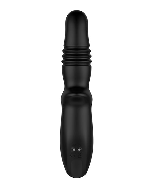 Nexus Thrust Rechargeable Silicone Anal Thrusting Prostate Probe - Black