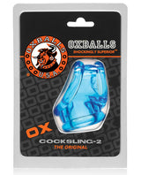 Oxballs Cocksling-2 Cock and Ball Ring - Blue