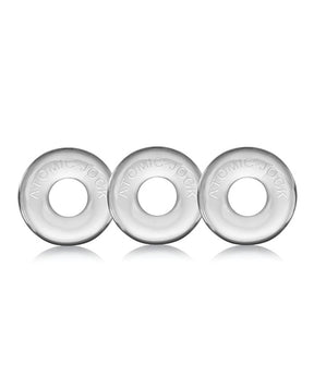 Oxballs Ringer Donut 1 - Clear Pack of 3