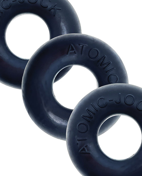 Oxballs Ringer Plus+ Silicone Cock Ring (3 Pack) - Night Edition