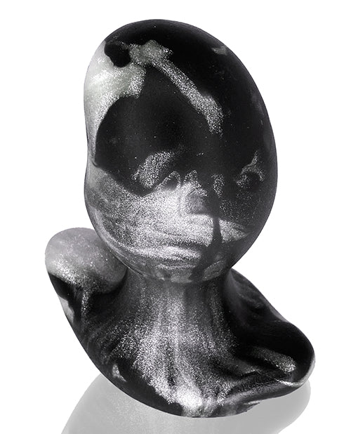 Oxballs Ergo Silicone Butt Plug - XLarge - Platinum Swirl