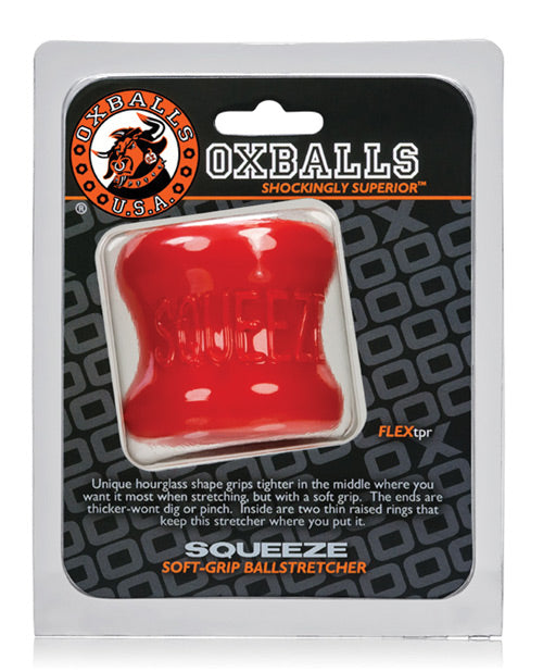 Oxballs Squeeze Soft Grip Ball Stretcher - Red