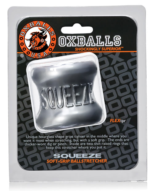 Oxballs Squeeze Soft Grip Ball Stretcher - Silver