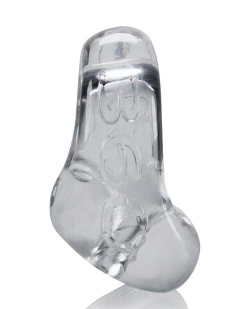 Oxballs 360 2-Way Cock Ring and Ball Sling - Clear