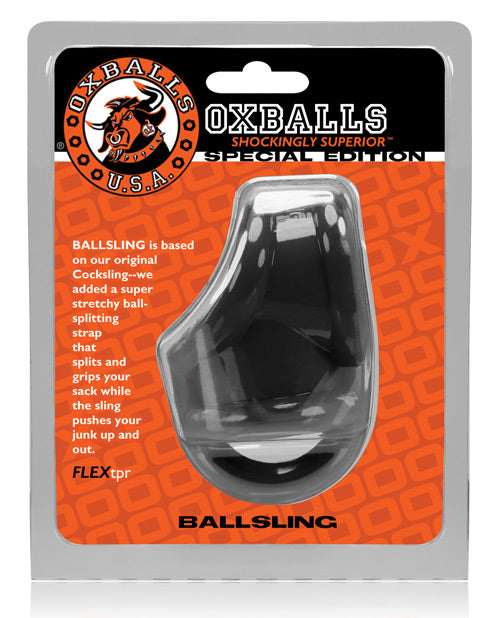 Oxballs Ball Sling with Ball Splitter Strap - Black