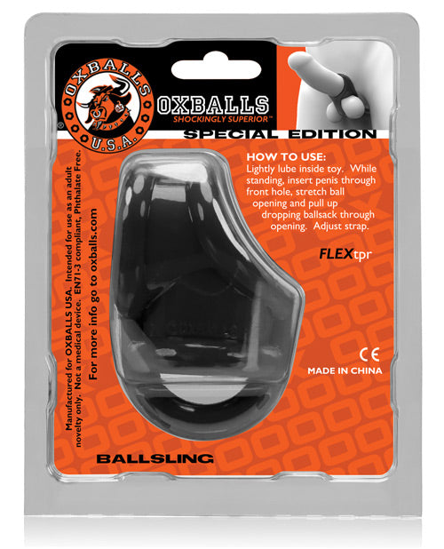 Oxballs Ball Sling with Ball Splitter Strap - Black