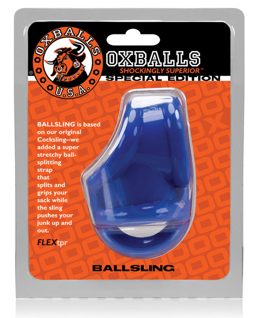 Oxballs Ball Sling with Ball Splitter Strap - Blue