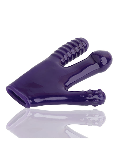 Oxballs Claw Penetrator and Pegger Glove - Purple