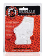 Oxballs Powersling Cock and Ball Stretching Sling - Clear