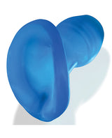 Glowhole 2 Hollow Buttplug with LED Insert - Large - Blue Morph